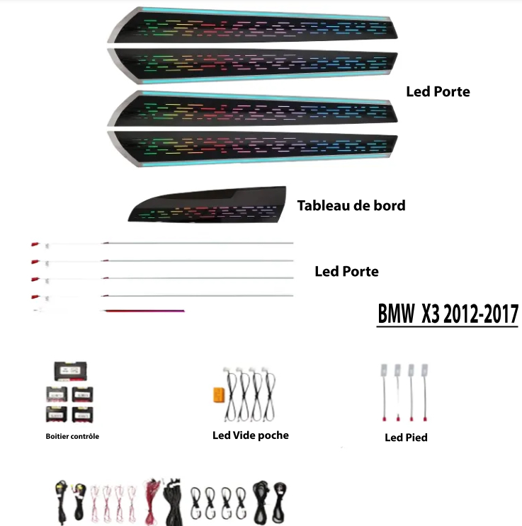 Kit Led COMPLET X3 2012-2017