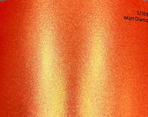 5216Y Matt Diamond Gold Orange – Film Covering Premium