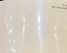 E-408 PET Glossy White to Gold – Film Covering Premium