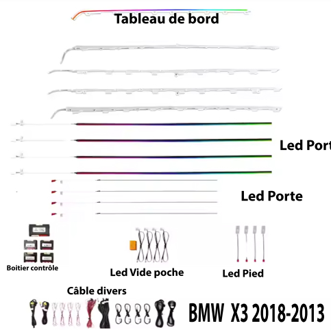 Kit Led COMPLET X3 2018-2023