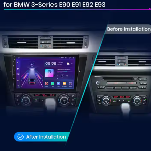 Carplay  BMW Série 3 E90 E91 E92 E93