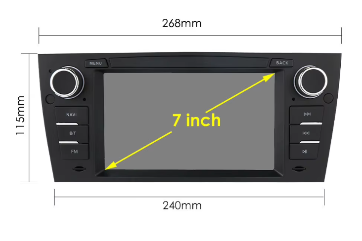 Carplay BMW série 3, E90, E93, E91, E92 (2006-2012)