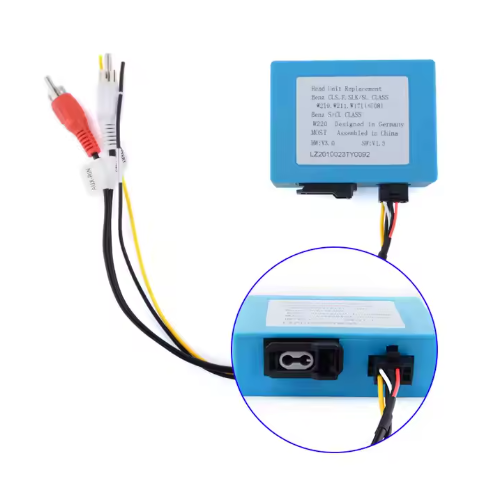 Boîte de décodeur de fibre optique d'autoradio stéréo pour Porsche Cayenne 2004-2015