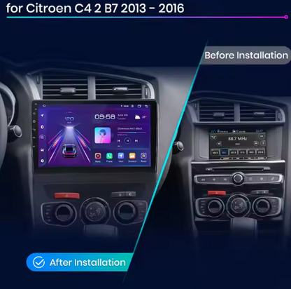 Carplay Citroën C4 C4L 2013 - 2017