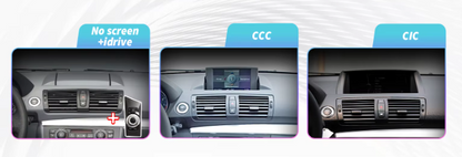 CarPlay BMW Série 1 (E87, E81, E82, E88) – Compatible CCC & CIC ET SANS ECRAN