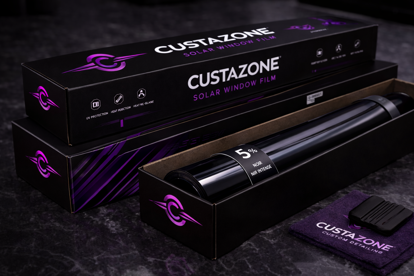 CUSTAZONE PRO CERAMIC – Film teinté voiture
