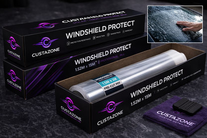 CUSTAZONE WINDSHIELD PROTECT – Film protection pare-brise TPU