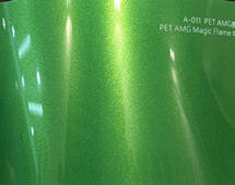 A-039 PET Porsche Mamba Green – Film Covering Premium