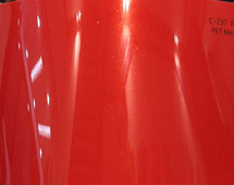 C-205 PET Metallic Orange – Film Covering Premium