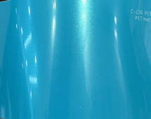 C-225 PET Metallic Sapphire Blue – Film Covering Premium