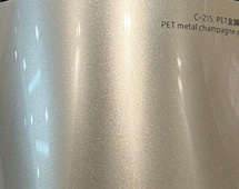 C-226 PET Metallic Lake Blue – Film Covering Premium